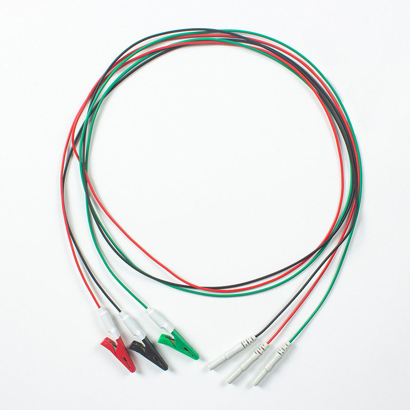 Συμβατό καλώδιο ΗΚΓ προς Τύπο Animal Din προς Animal Grabber 3Lead
