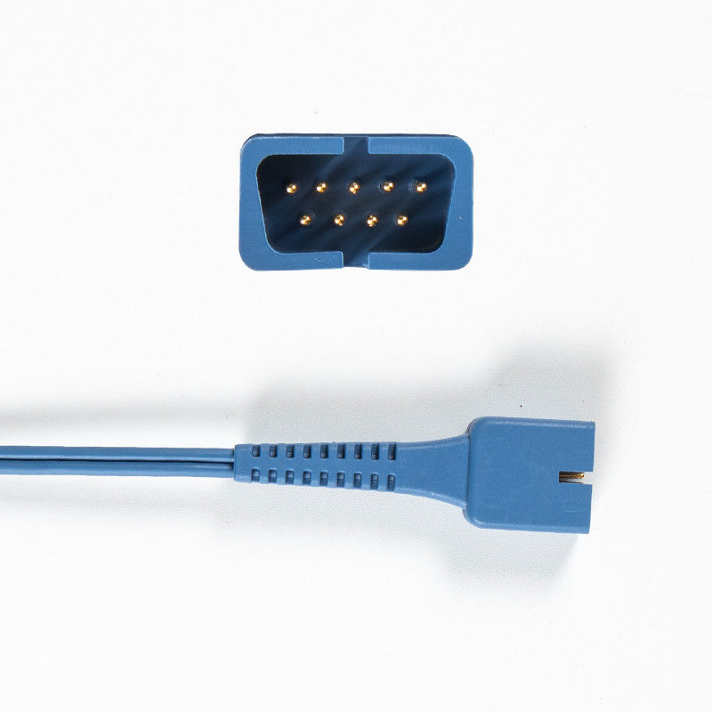 Ημιτελές καλώδιο δοκιμής 9Pin SpO2 Sensor 1M TPU SpO2 για καθολική συμβατότητα