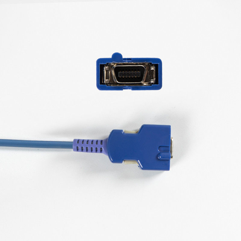 Ημιτελής αισθητήρας SpO2 3M για C-ovidien N-ellcor Pulse Oximeter καλώδιο 100g βάρος και DB 14-pin μοβ σύνδεσμος