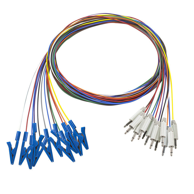 3.5 τα μονο ηλεκτρόδια Grabber EEG ΚΑΠ βουλωμάτων κάλυψαν το χρυσό ηλεκτρόδιο EEG EMS EMG Leadwires