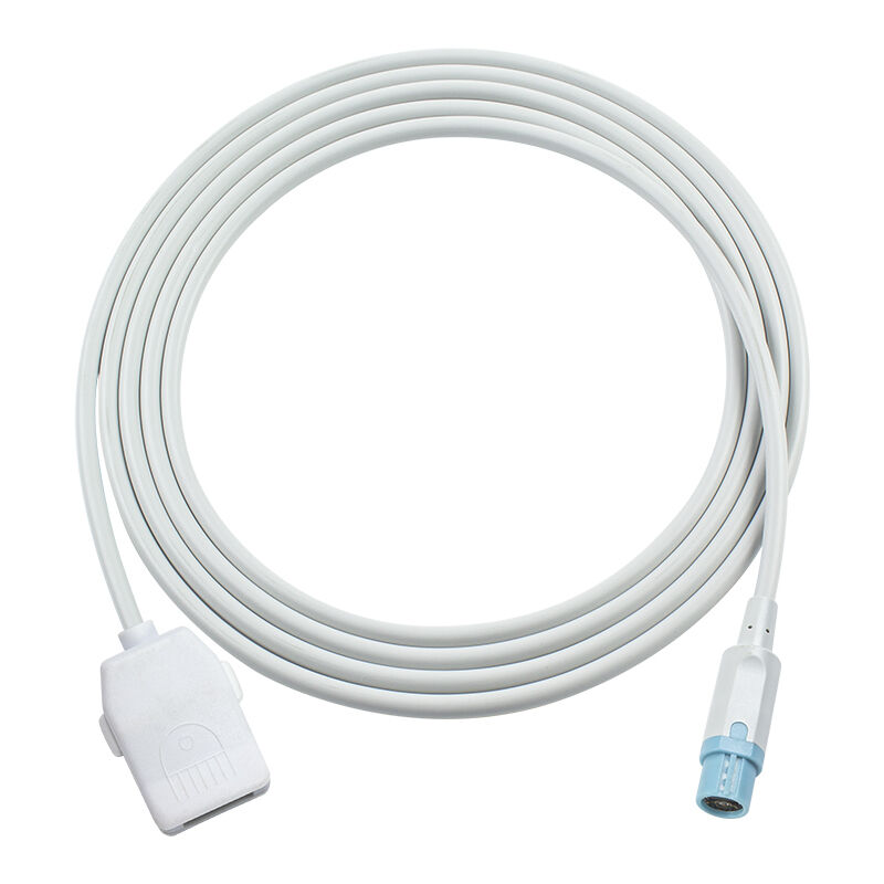 Επαναχρησιμοποιήσιμο καλώδιο επέκτασης αισθητήρα SpO2 masi-mo red tech 7pin Drager Sirecust