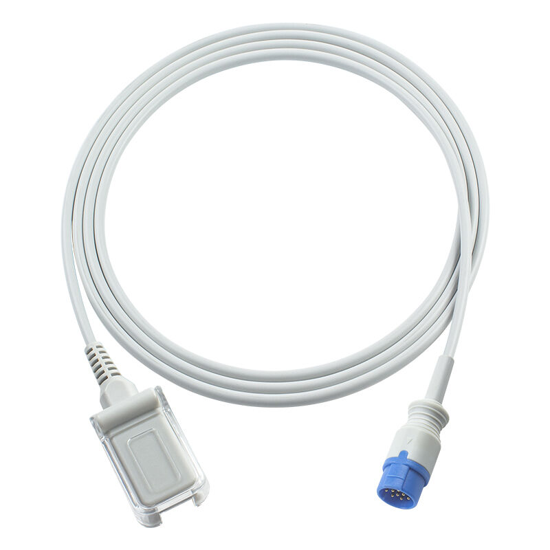 Σίλερ ODM Bruker SpO2 Sensor Cable SpO2 Adapter Cable 10Pin για τη σύνδεση DB9