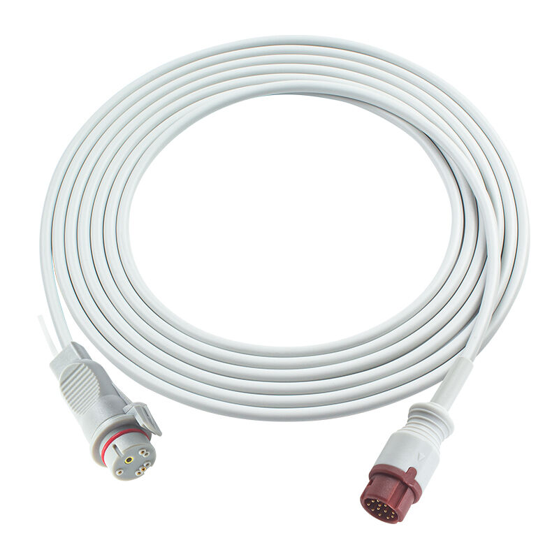 Μιστός IBP Adapter Cable 12Pin με Edward Argon BD Abbott BB PVB Utah Medex Mindray Connector για το BT-710 BT-720 BT-740 BT-770 BT-780