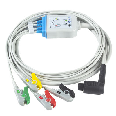 Corpuls 3 καλώδιο και Leadwires 4 ECG καλώδιο συνδετήρων ECG συνδετήρων 11pin IEC άκρων μολύβδου