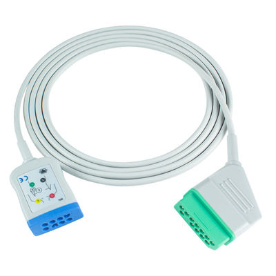 Καλώδιο προσαρμογής ECG JC-906PA BSM 2354A BSM-2300 Life Scope I BSM-2301 Καλώδιο επέκτασης ECG