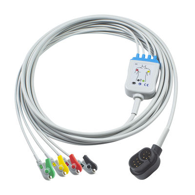 4 Καλώδιο ηλεκτροσόκ με μόλυβδο για Welch Allyn 1500 IEC Grabber 24 μήνες Χρόνος διατήρησης Συμφωνητικό